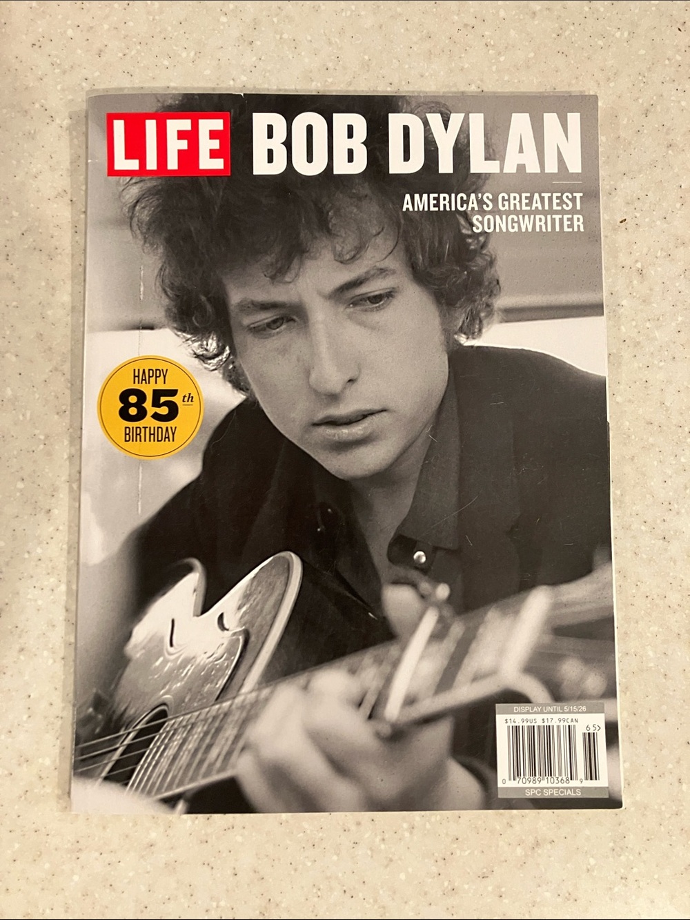 LIFE Magazine: Bob Dylan 85th Birthday 2026 BRAND NEW NO LONGER IN PRINT